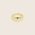 14K Gold Vermeil Dome Elysse Ring