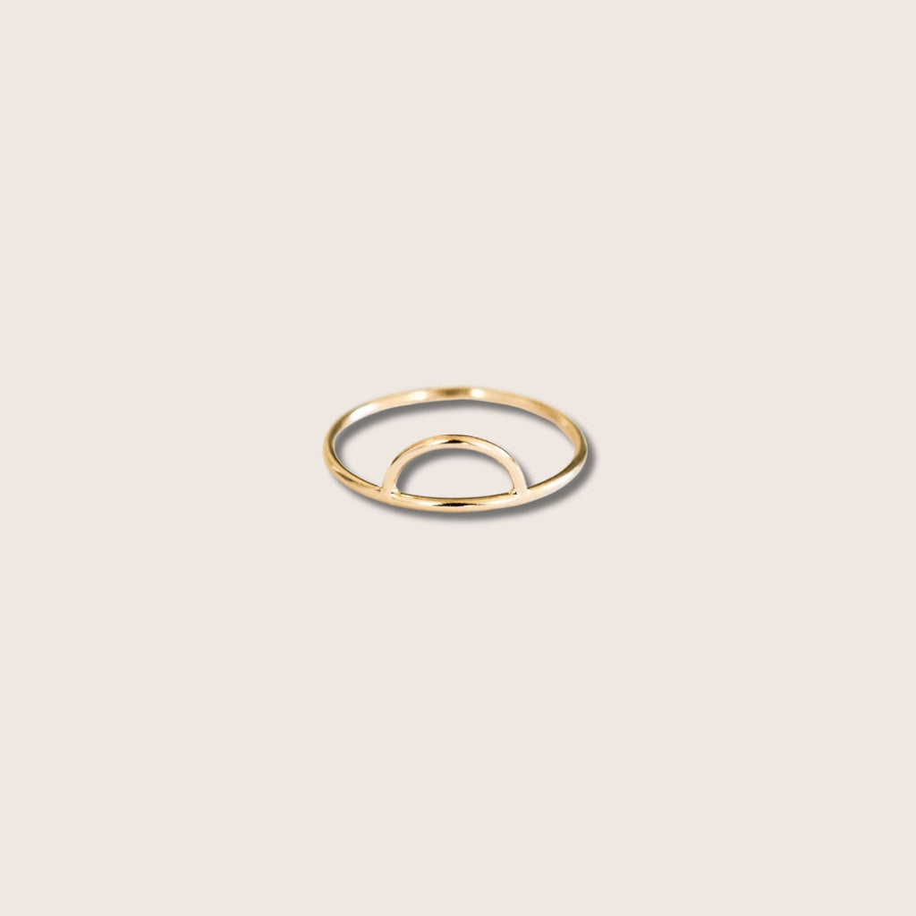 14K Gold Filled Arc Stacking Ring