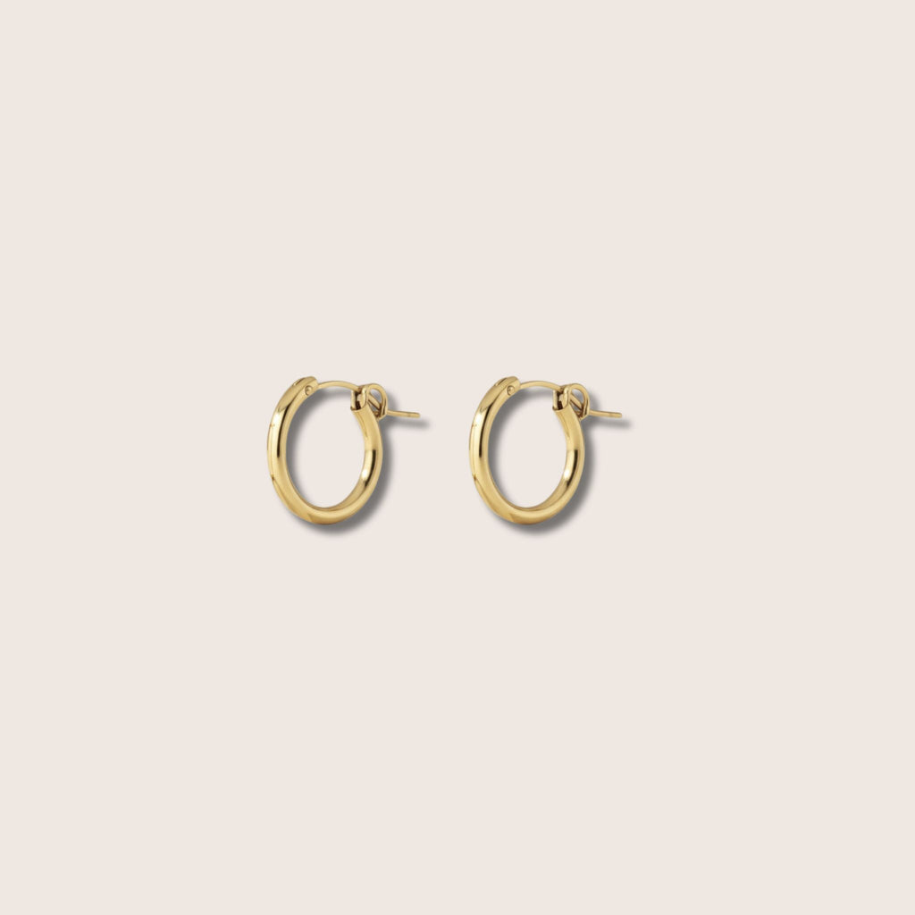 14K Gold Filled Carmela Hoop Earrings