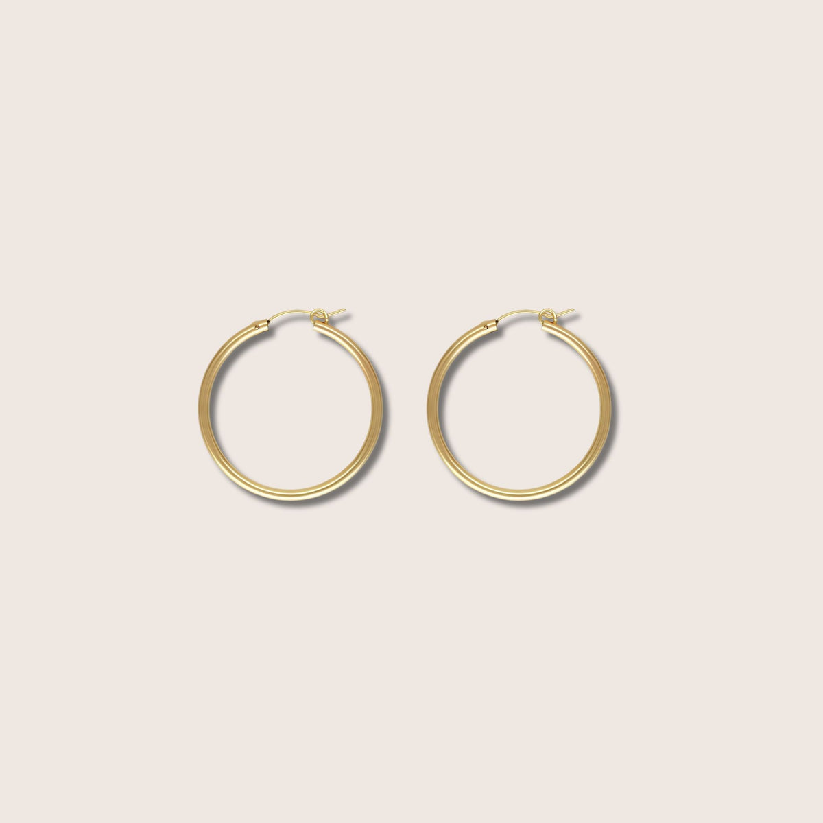 14K Gold Filled Carmela Hoop Earrings