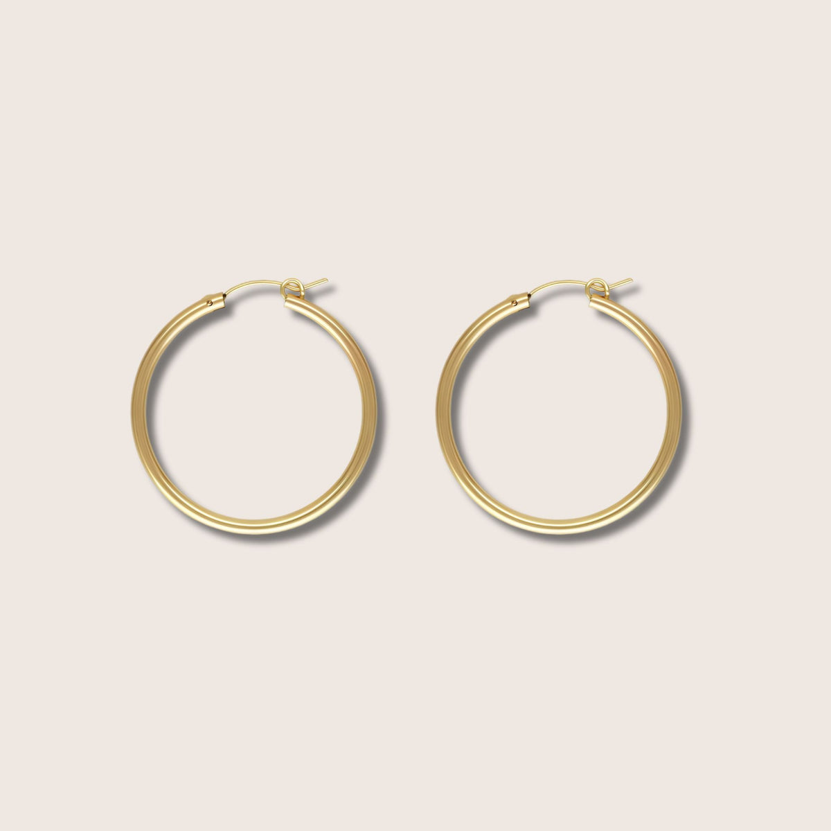 14K Gold Filled Carmela Hoop Earrings