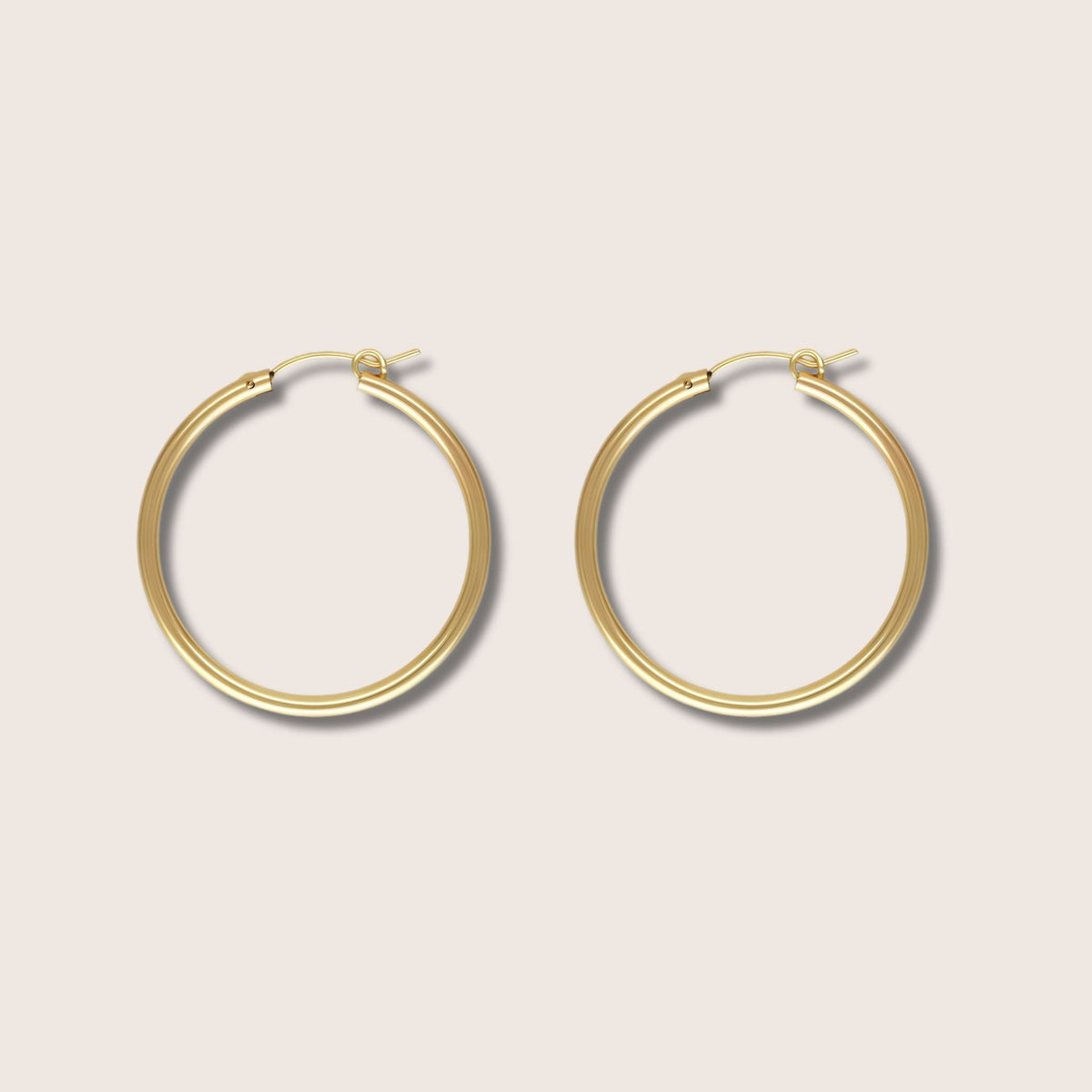 14K Gold Filled Carmela Hoop Earrings