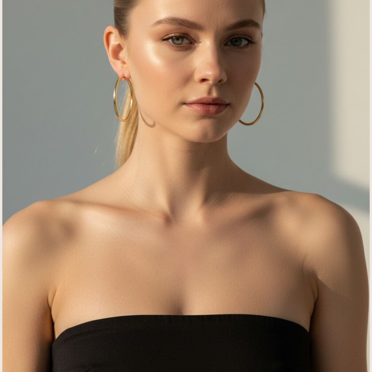 14K Gold Filled Carmela Hoop Earrings