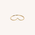 14K Gold Filled Chevron Stacking Ring