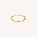 14K Gold Filled Gal Wave Stacking Ring