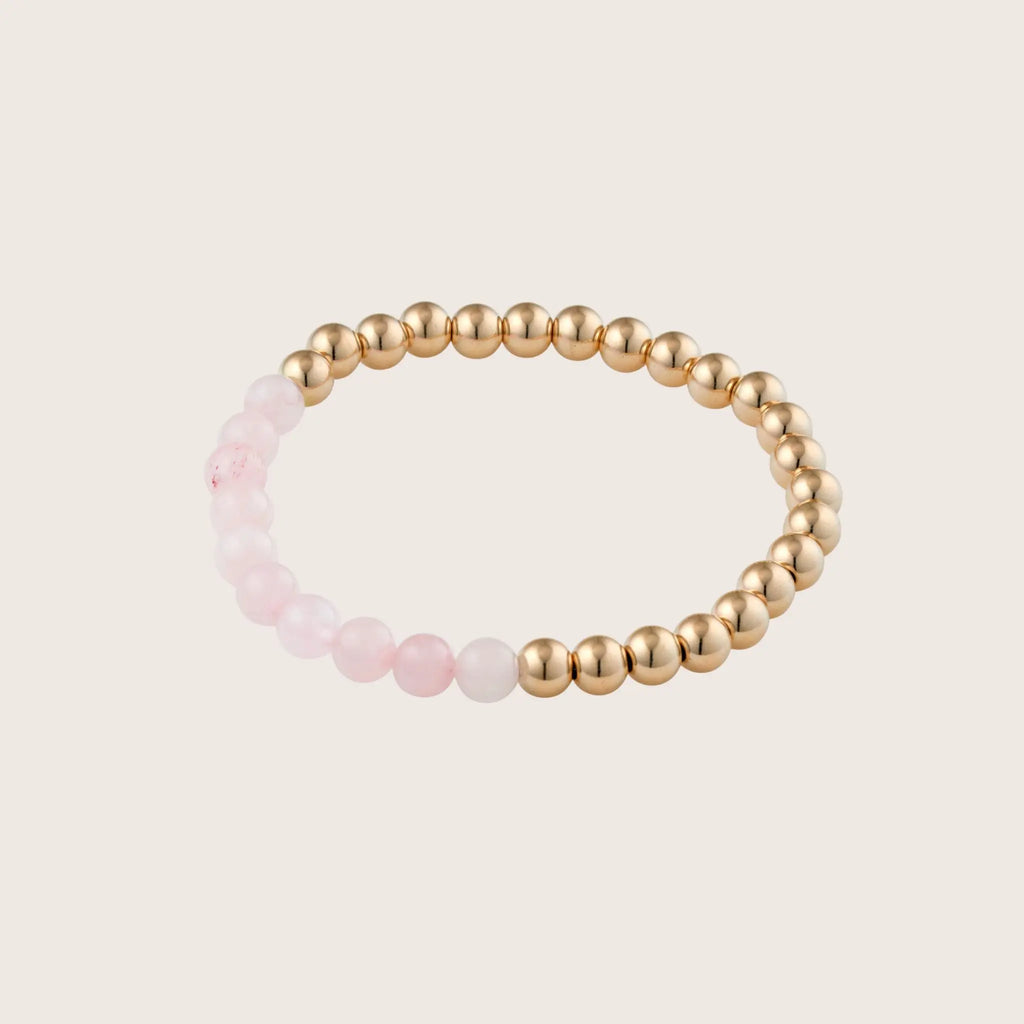 14K Gold Filled Gilda Bracelet with Natural Gemstones
