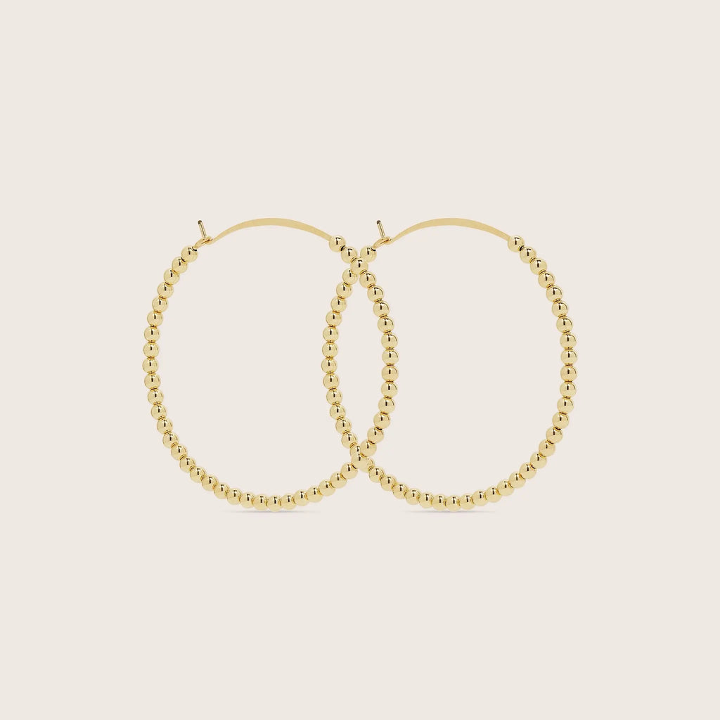 14K Gold Filled Gilda Hoop Earrings