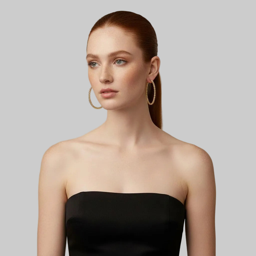 14K Gold Filled Gilda Hoop Earrings