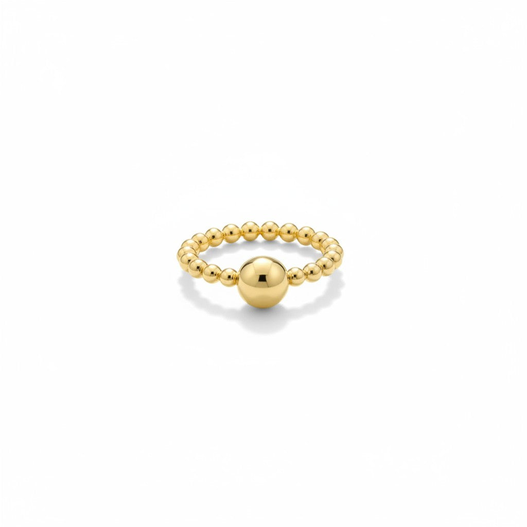 14K Gold Filled Golden Orb Ring