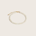 14K Gold Filled Lachelle Baroque Pearl Necklace and Bracelet Set