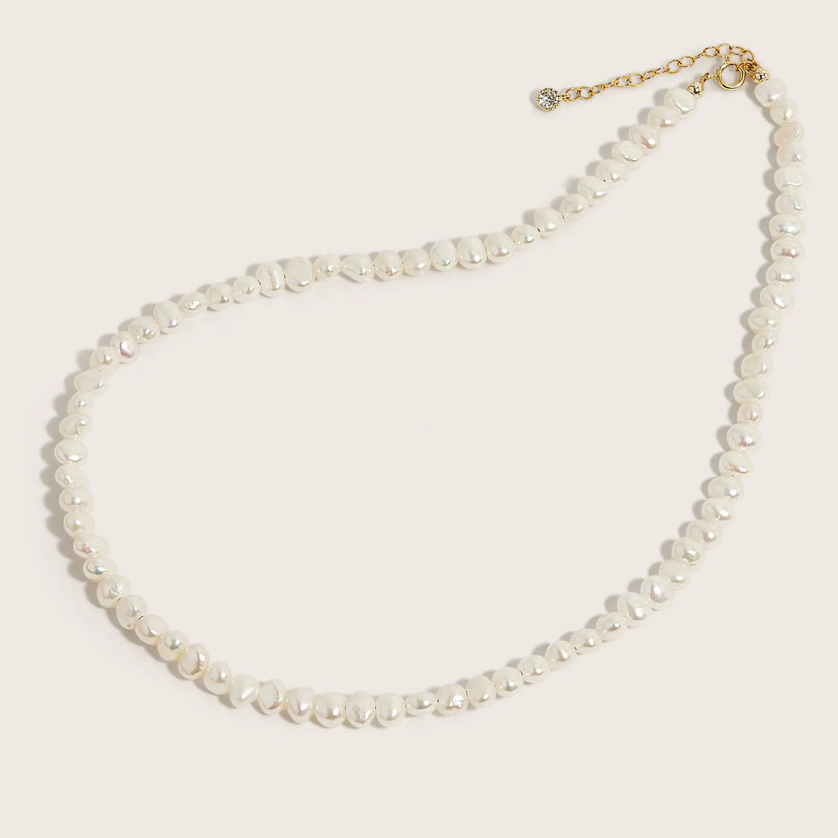 14K Gold Filled Lachelle Baroque Pearl Necklace and Bracelet Set
