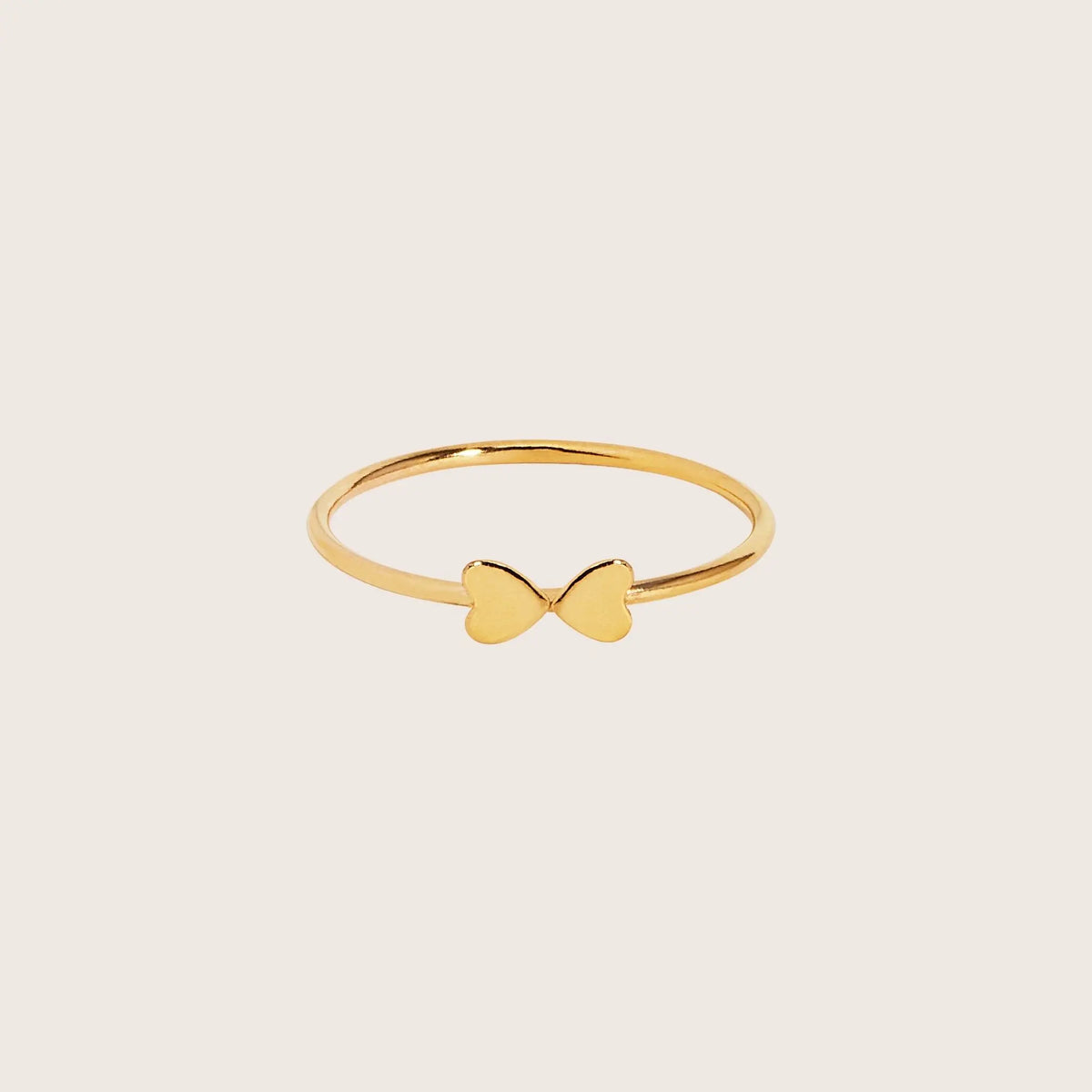 14K Gold Filled Four Leaf Clover Ring