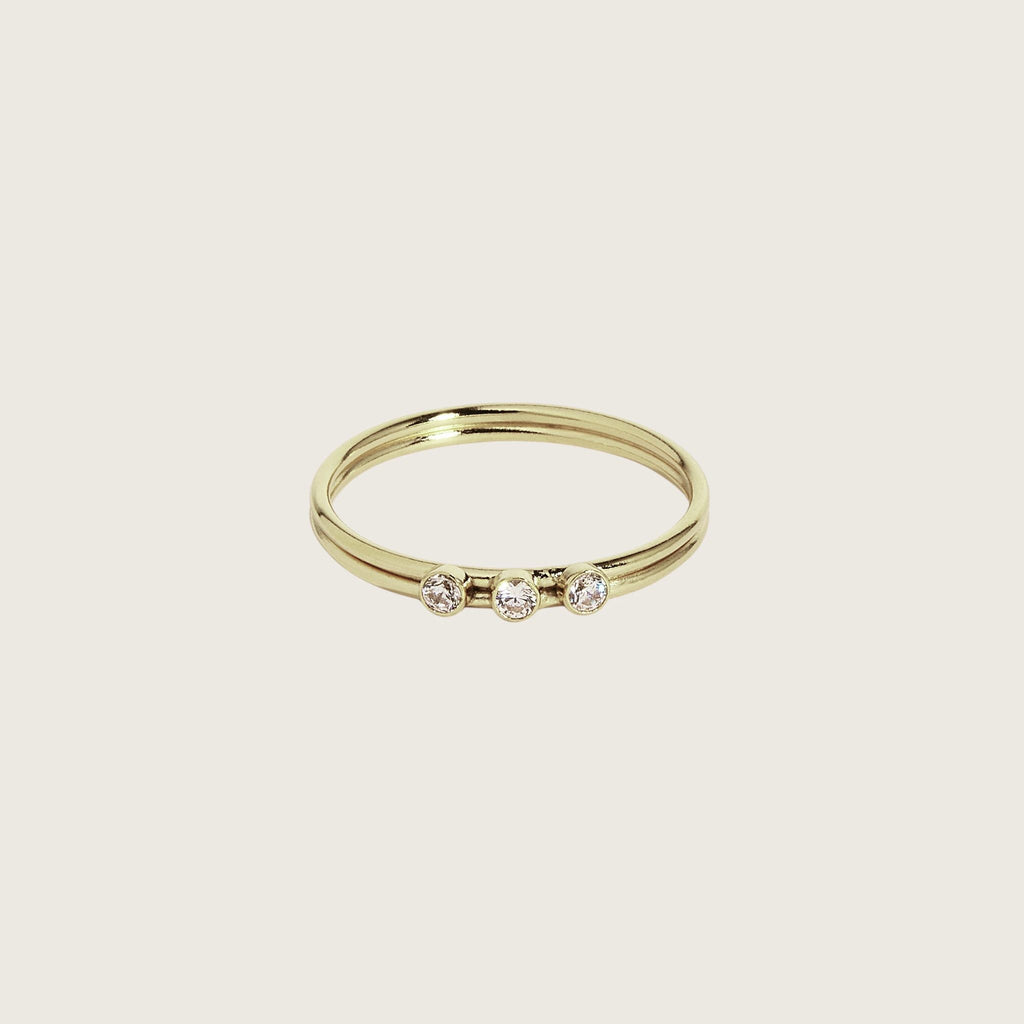 14K Gold Filled Tressa Stacking Ring