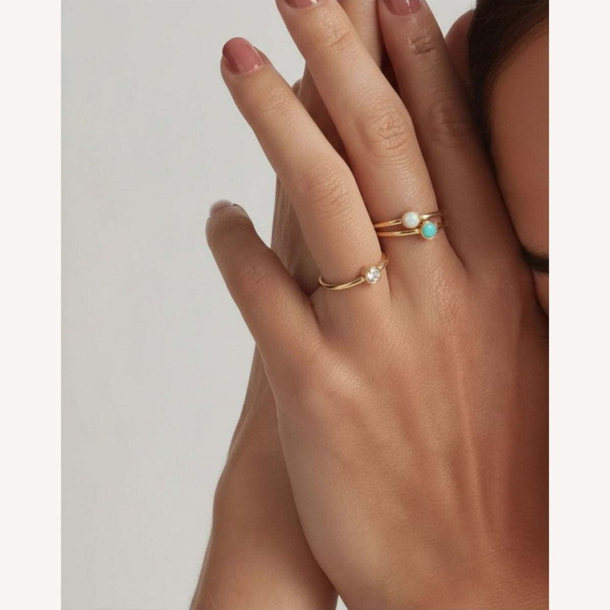 14K Gold Filled Kyza Stacking Ring