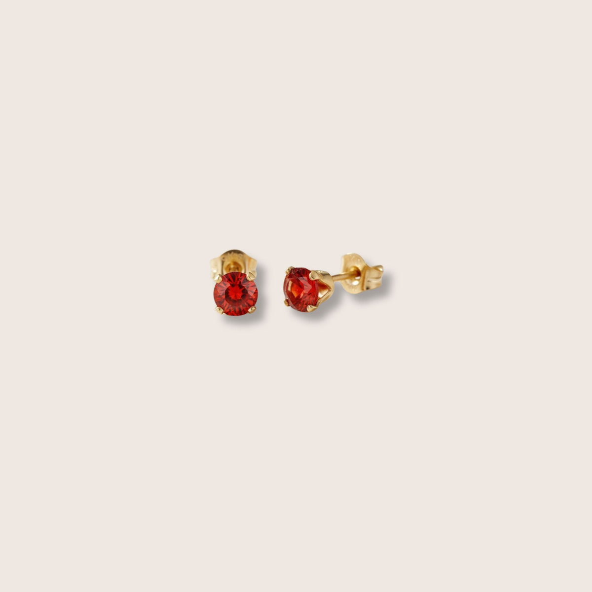 14K Gold Filled Zircon Stud Earrings