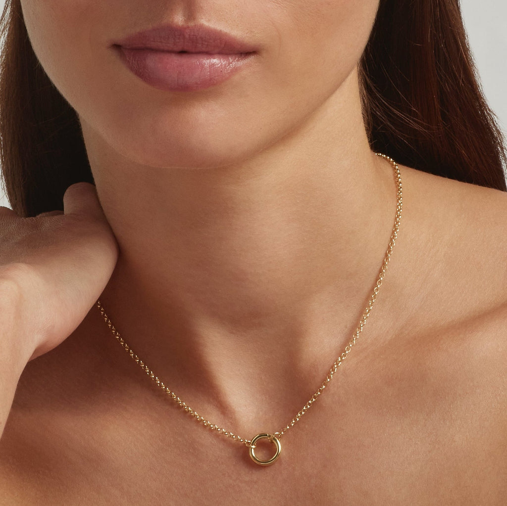 14K Gold Vermeil Amara CharmEdit Necklace