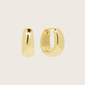 14K Gold Vermeil Grande Elysse Hoop Earrings