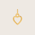 18K Gold Plated Elara Heart Pendant