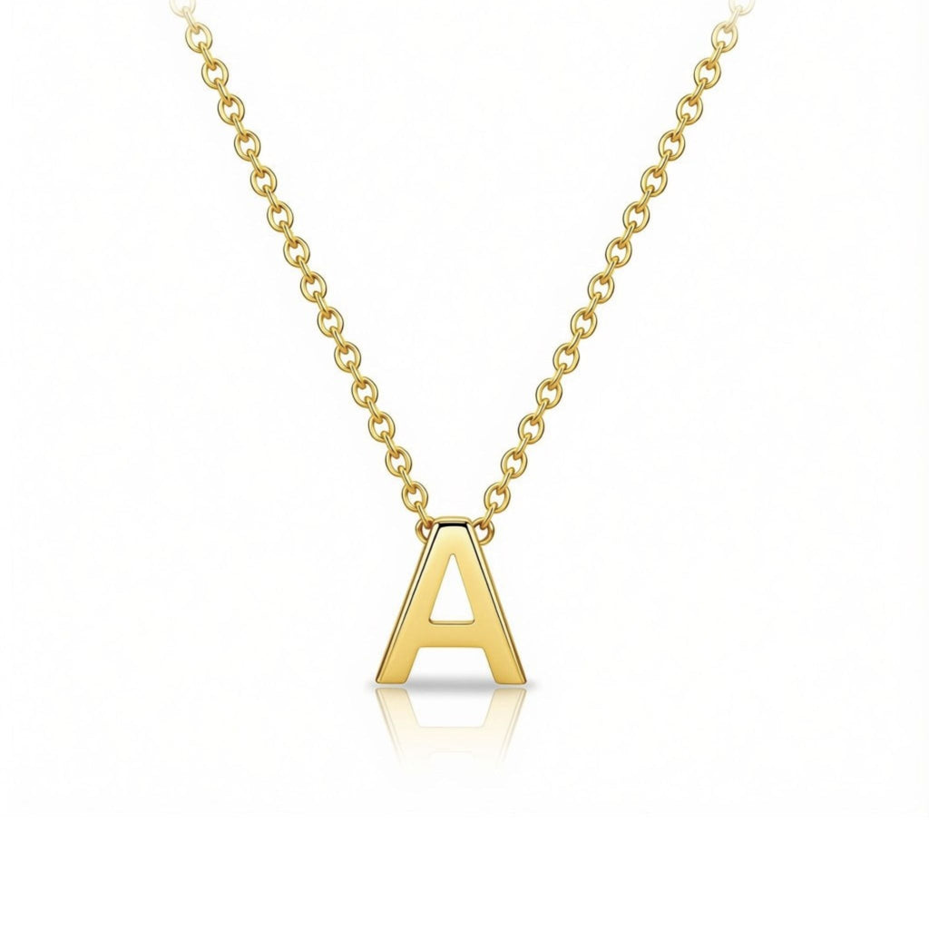 18K Gold Plated Letter Necklace