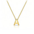 18K Gold Plated Letter Necklace