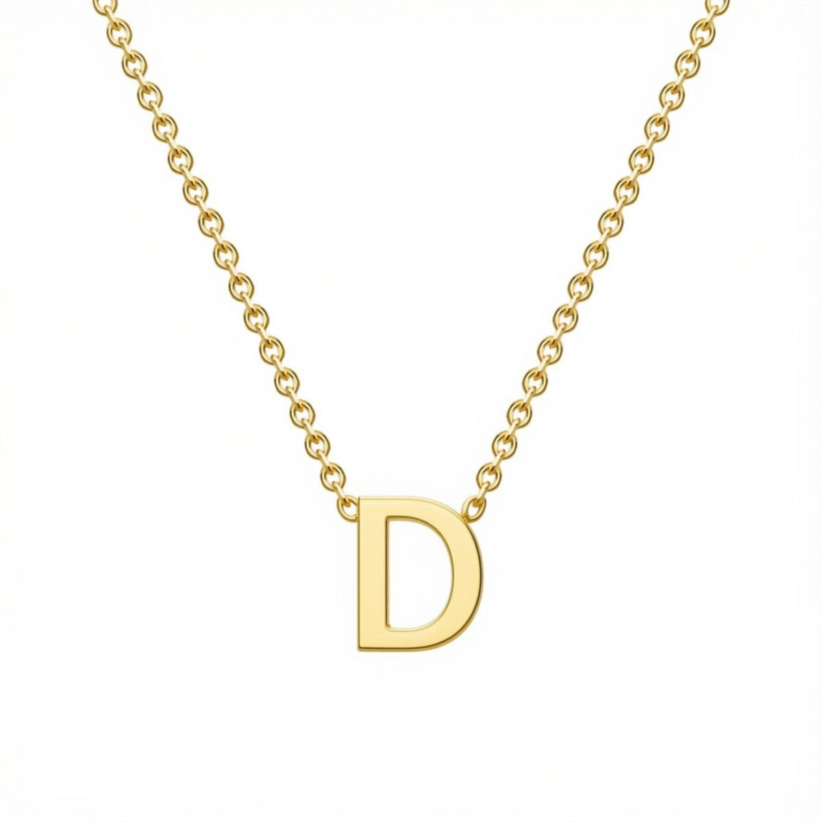 18K Gold Plated Letter Necklace