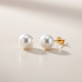 925 Sterling Silver Lula Pearl Stud Earrings