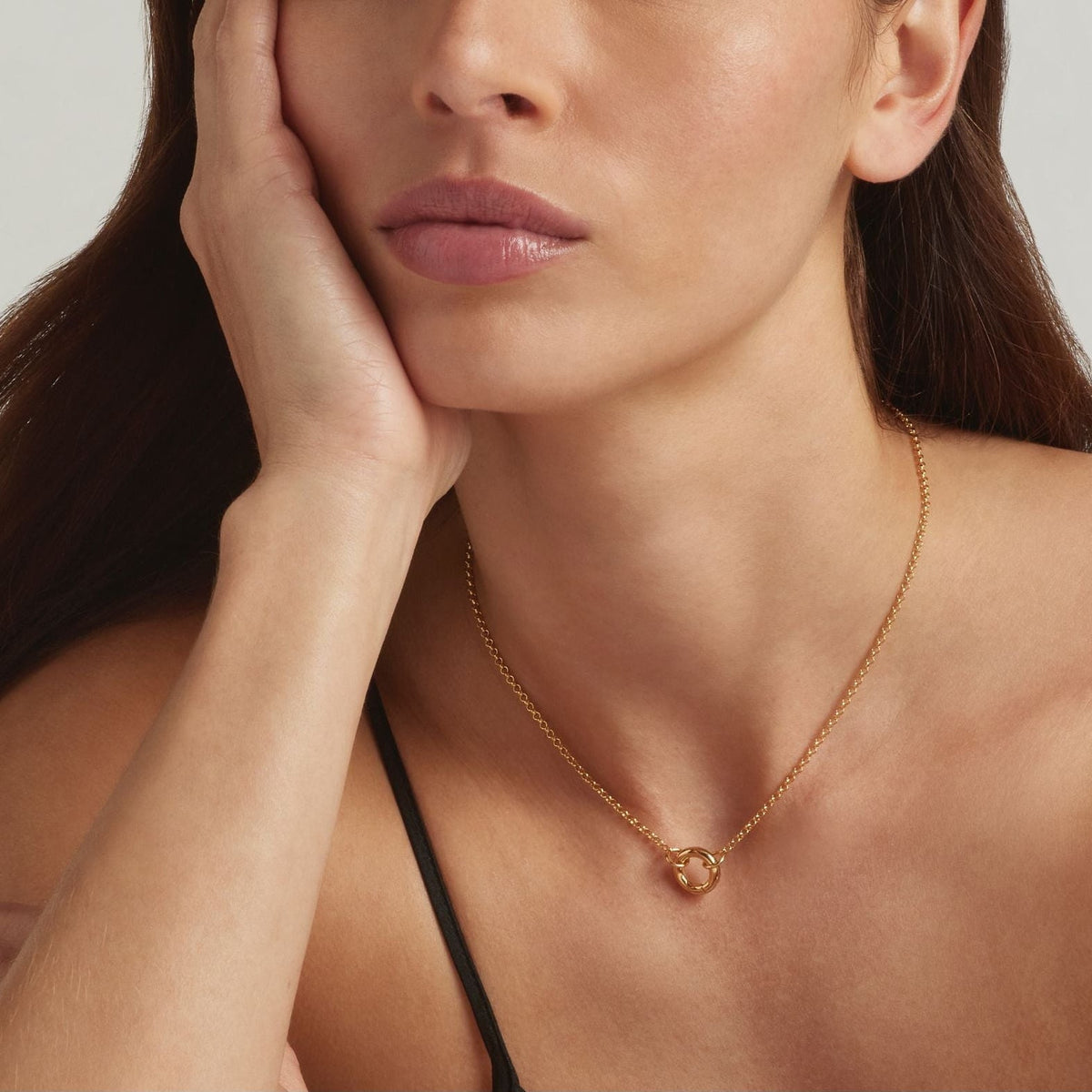 18K Gold Plated Odelia CharmEdit Necklace