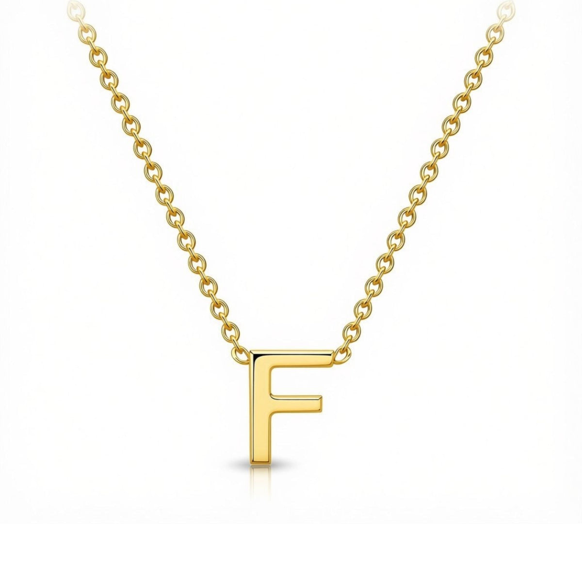 18K Gold Plated Letter Necklace