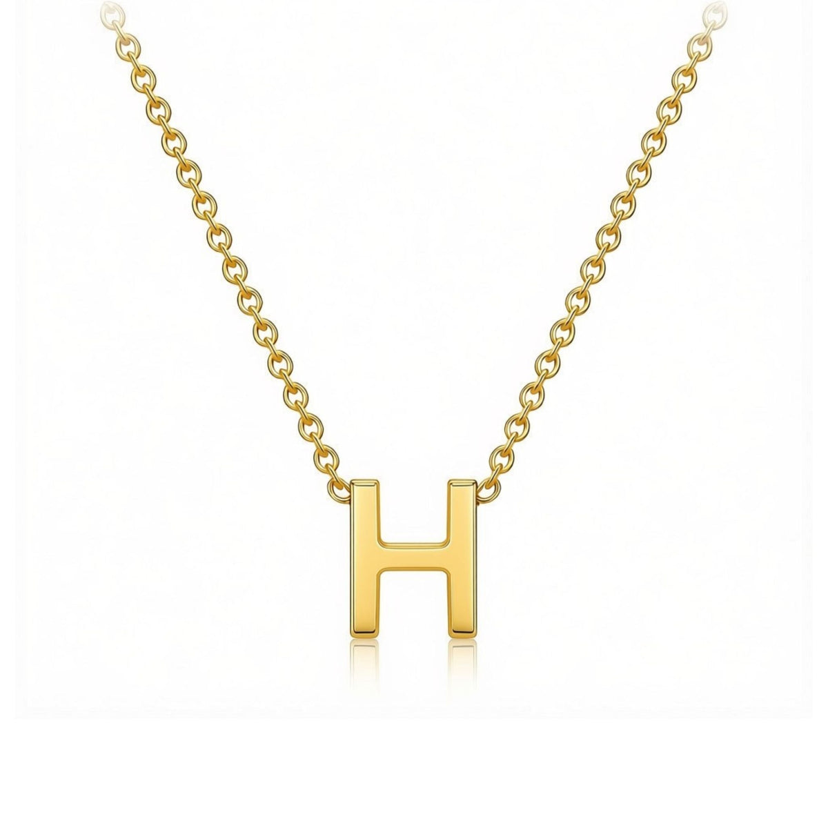 18K Gold Plated Letter Necklace