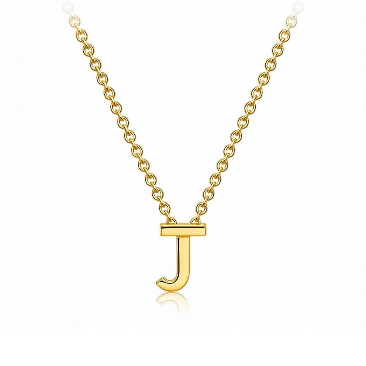 18K Gold Plated Letter Necklace