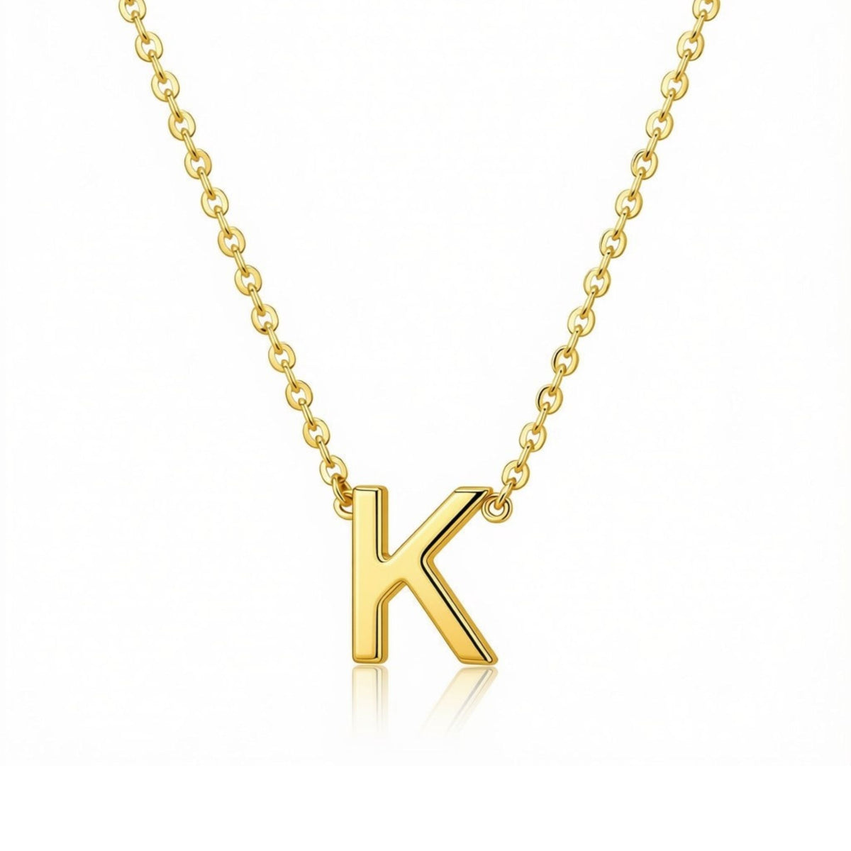 18K Gold Plated Letter Necklace