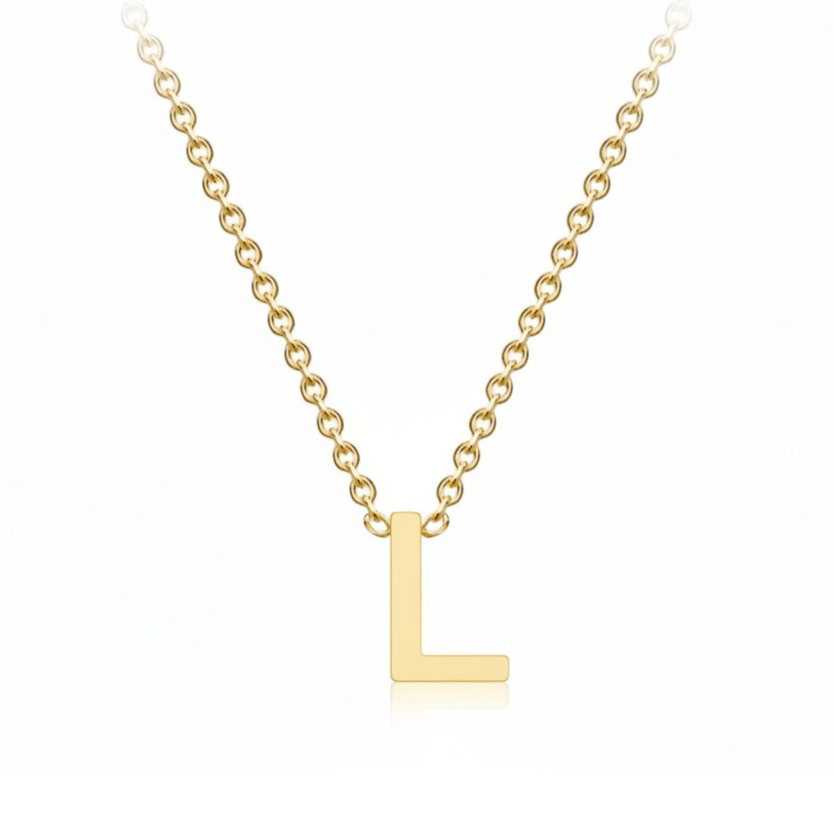 18K Gold Plated Letter Necklace
