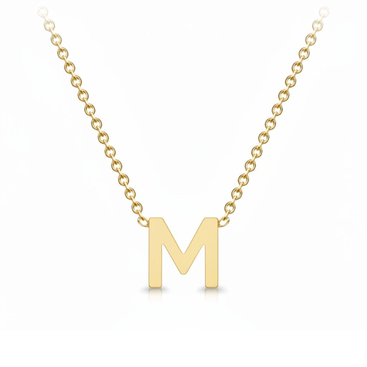 18K Gold Plated Letter Necklace