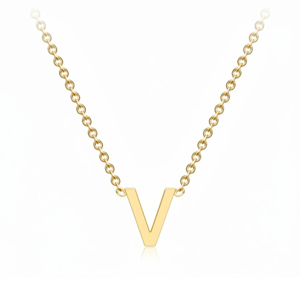 18K Gold Plated Letter Necklace