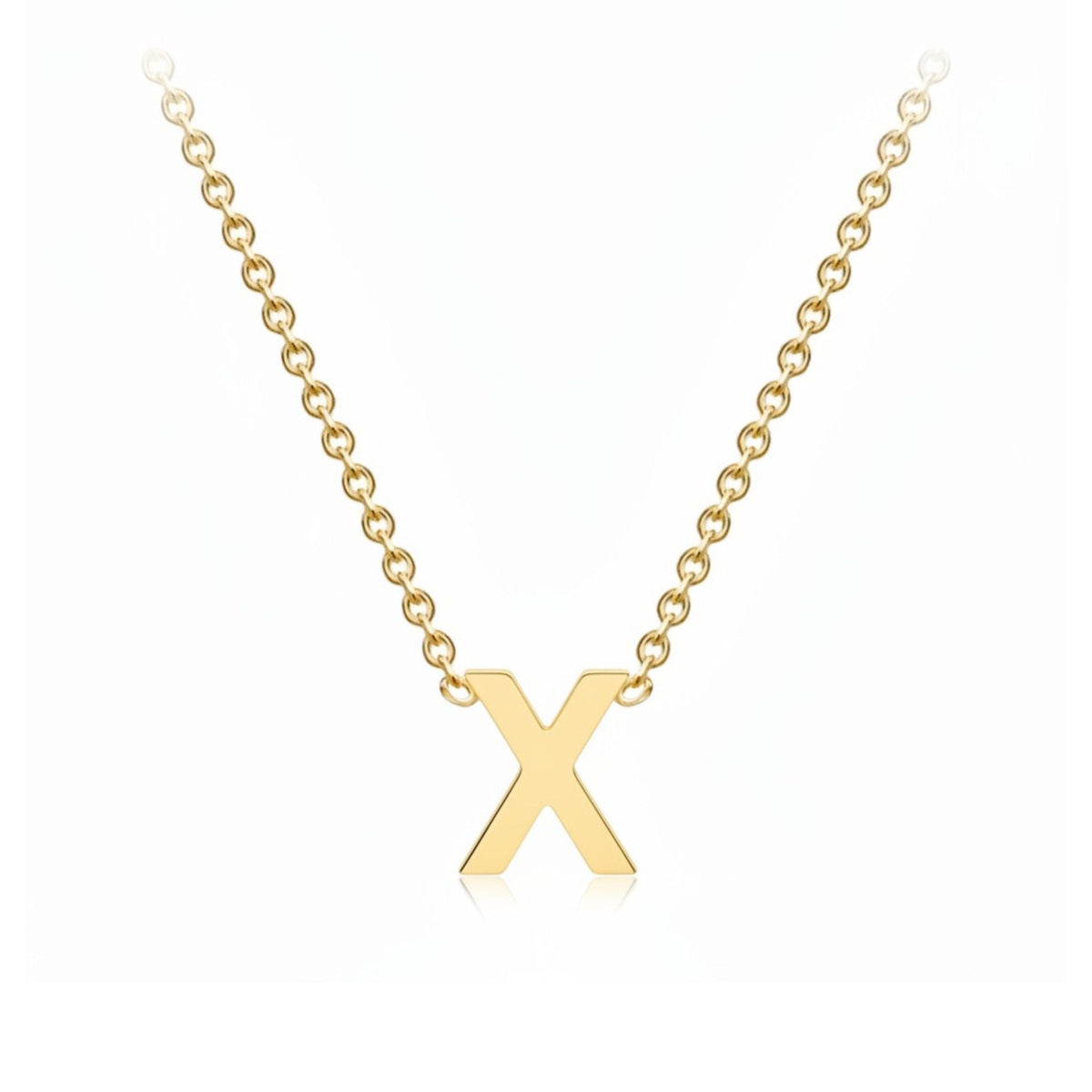 18K Gold Plated Letter Necklace