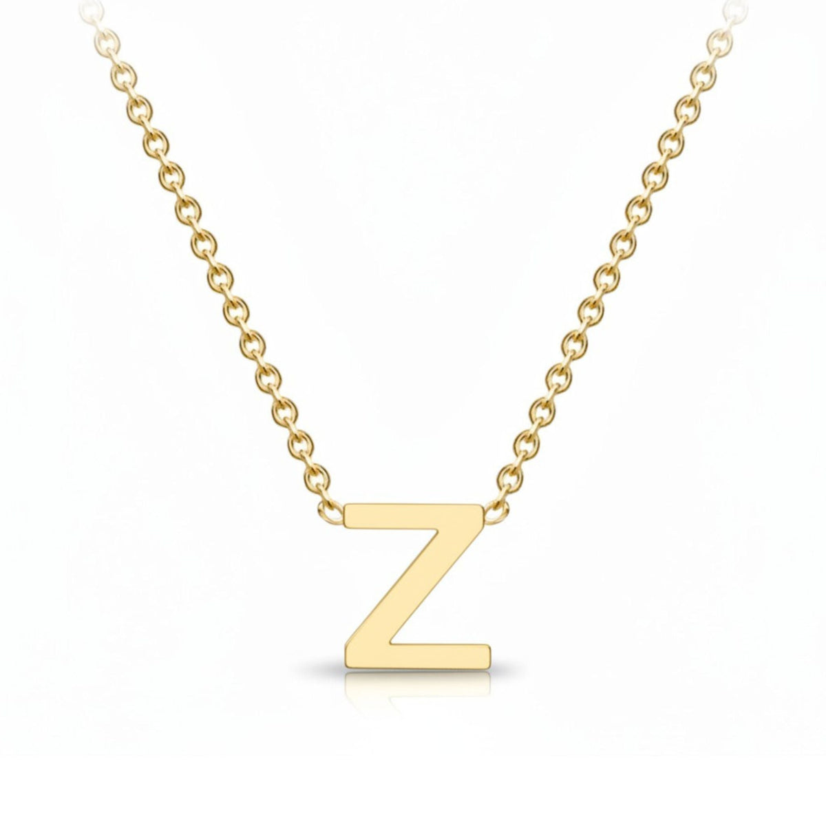 18K Gold Plated Letter Necklace