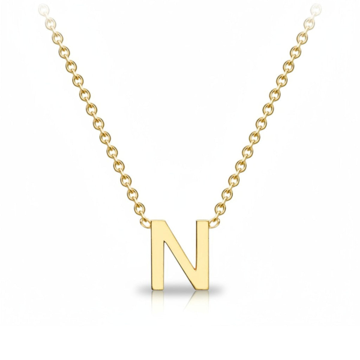 18K Gold Plated Letter Necklace