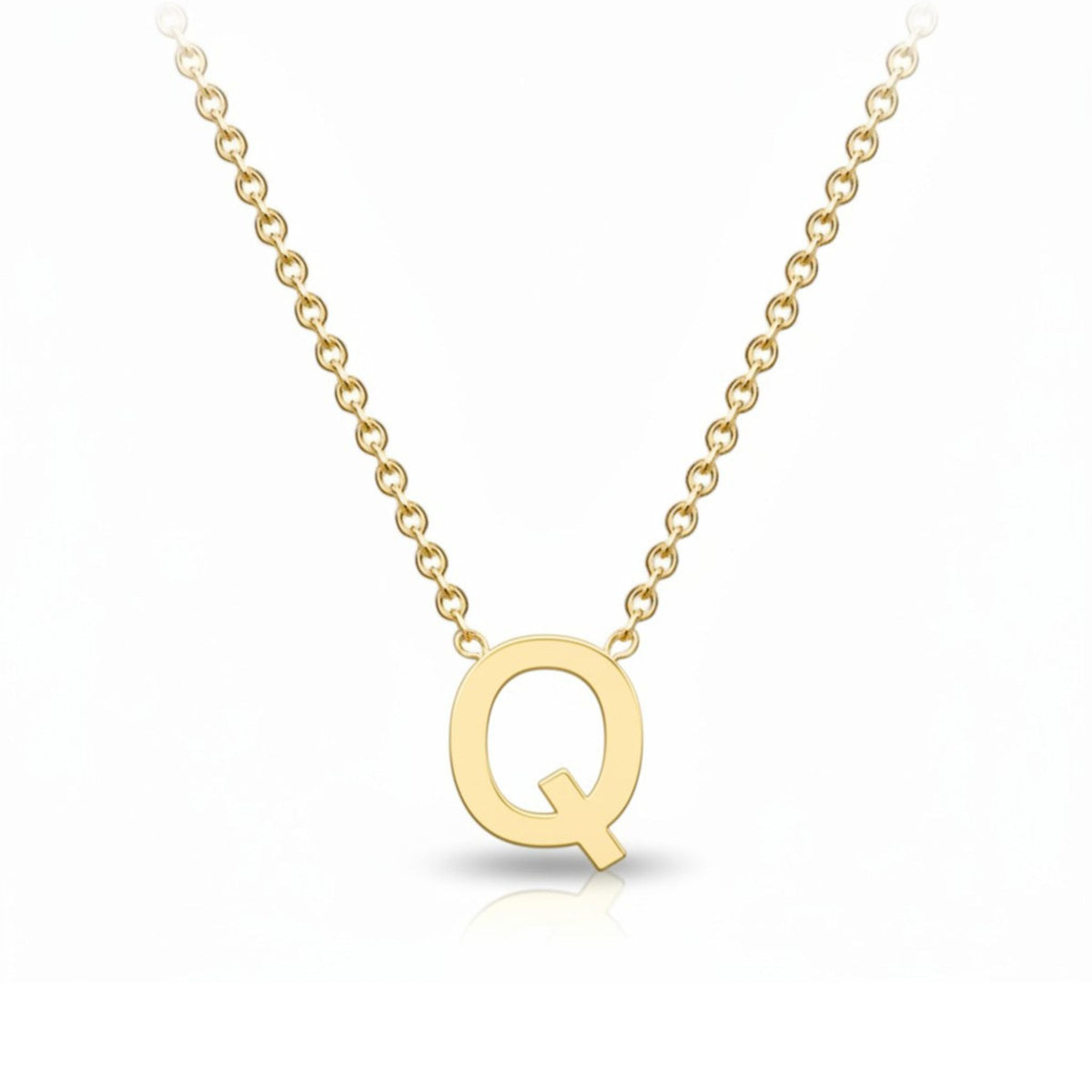 18K Gold Plated Letter Necklace