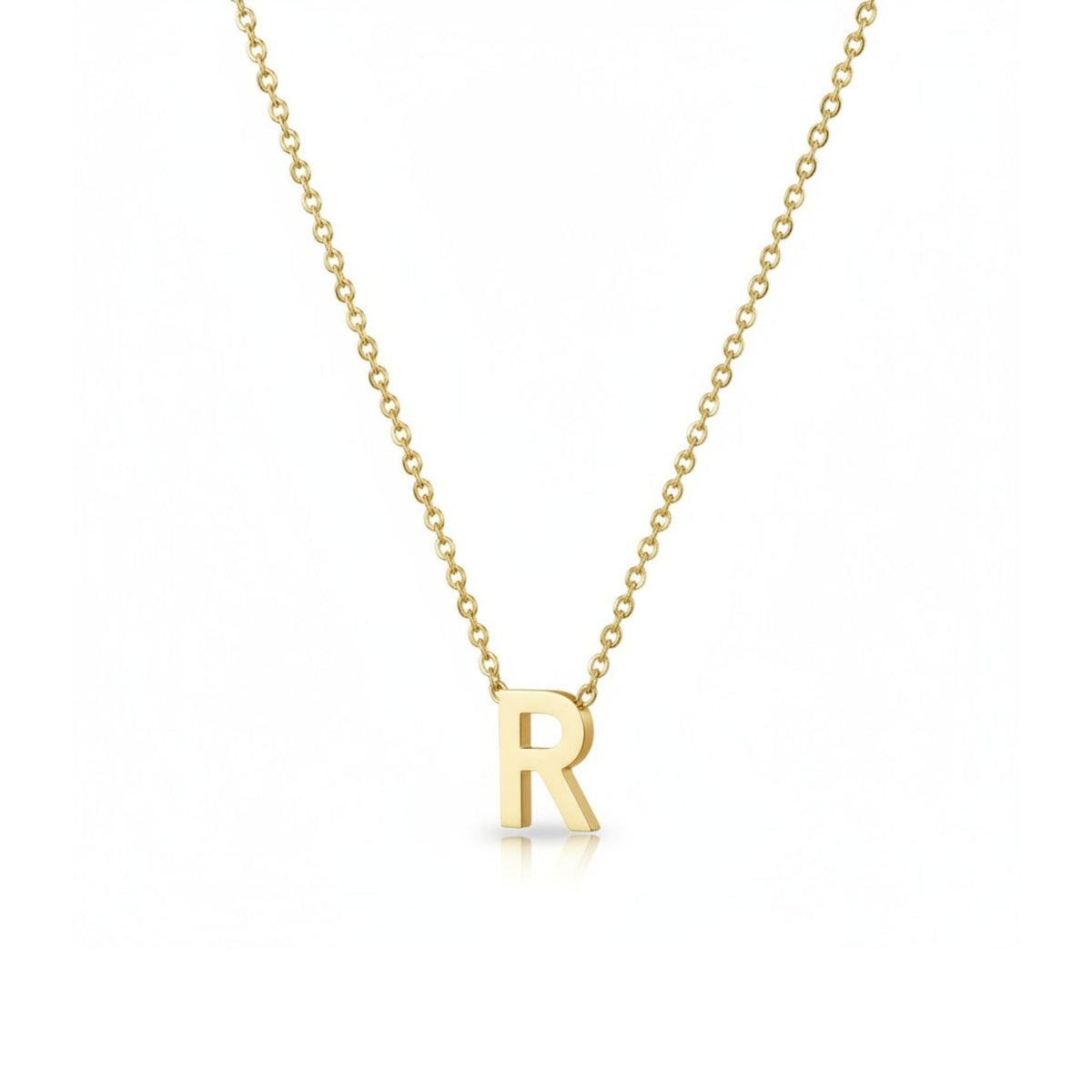 18K Gold Plated Letter Necklace