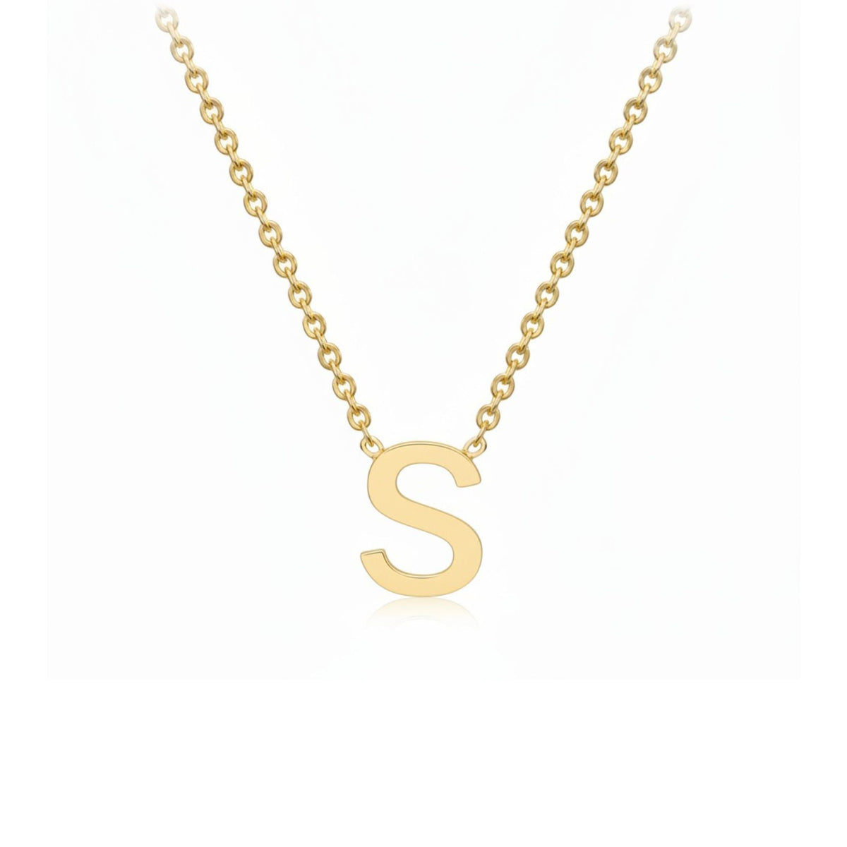 18K Gold Plated Letter Necklace