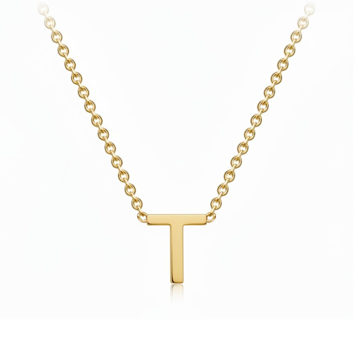 18K Gold Plated Letter Necklace
