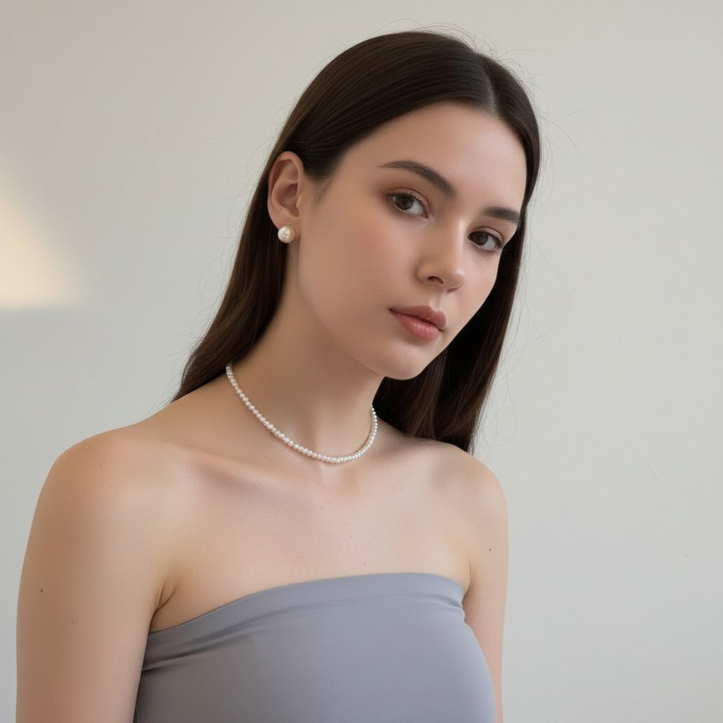 Selena Oversized Freshwater Pearl Studs