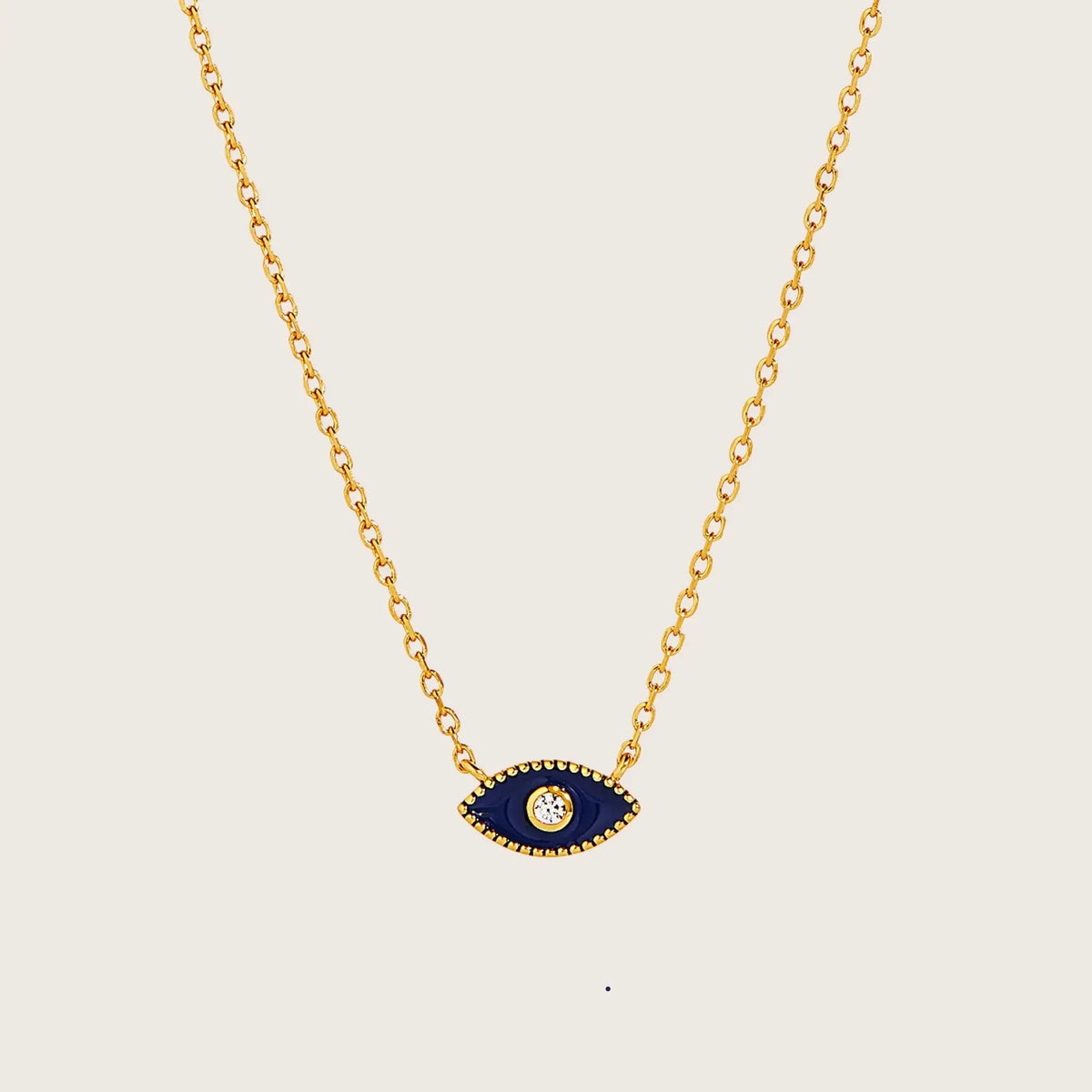 18K Gold Vermeil Jacalin Evil Eye Set