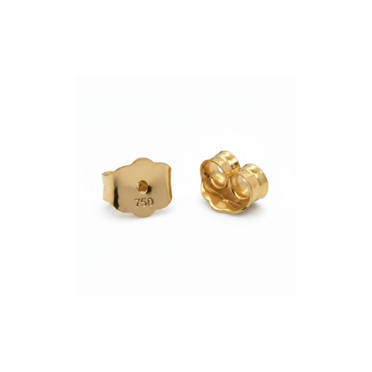 Aurelia Petite Gold Ball Studs - 18K Solid Gold