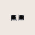 18K White Gold Diamante Moissanite Stud Earrings