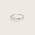 18K White Gold Plated Margot Moissanite Diamond Ring