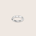 18K White Gold Plated Saffa Moissanite Diamond Ring