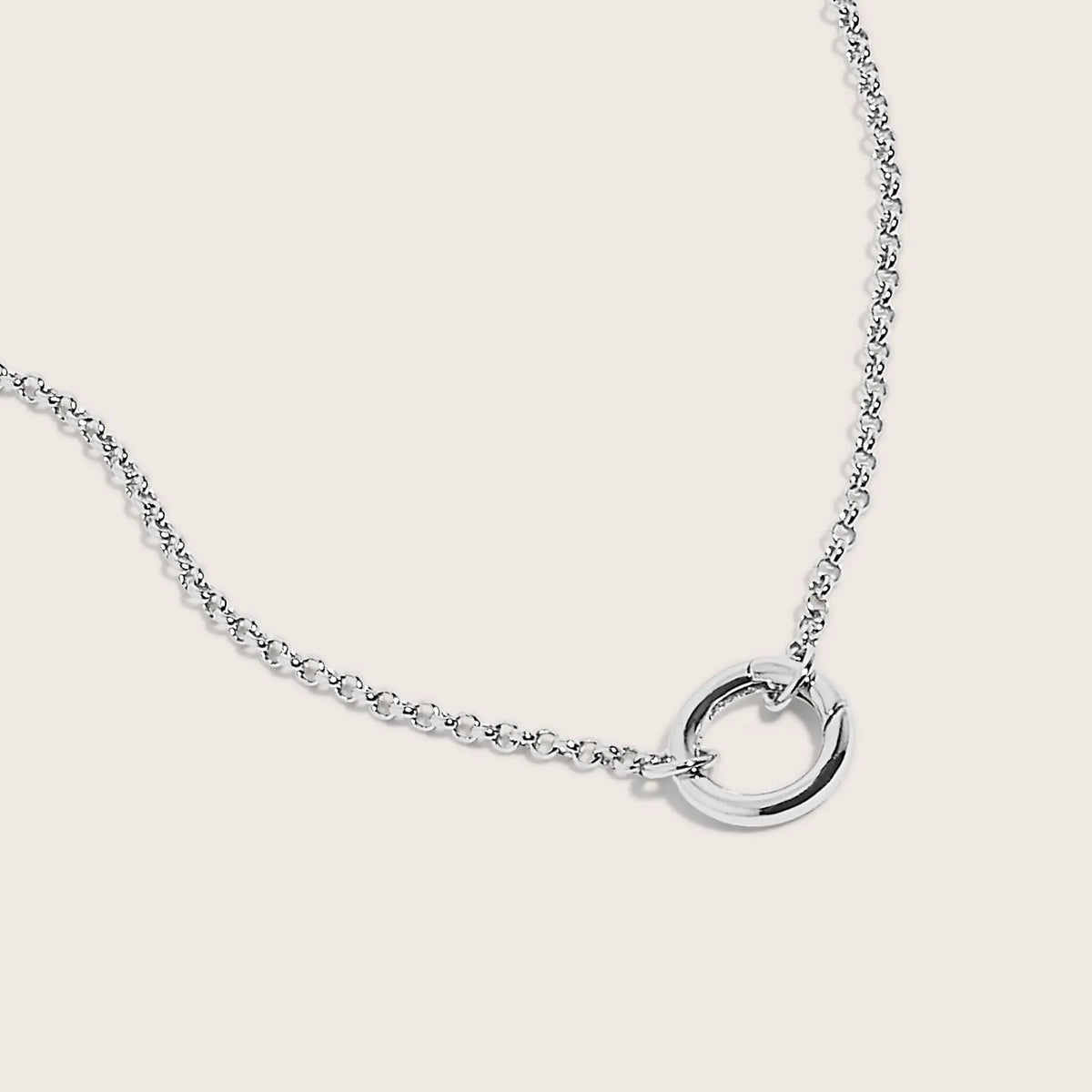 925 Sterling Silver Amara CharmEdit Necklace