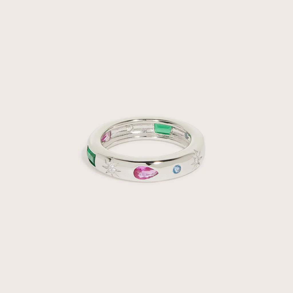 925 Sterling Silver Amitola Gemstone Ring