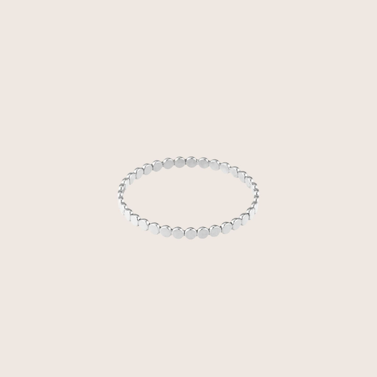 925 Sterling Silver Orla Dot Band Stacking Ring